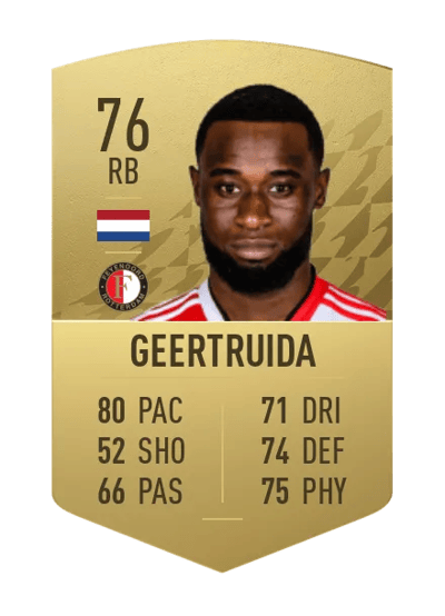 Lutsharel Geertruida Common 76 OVR
