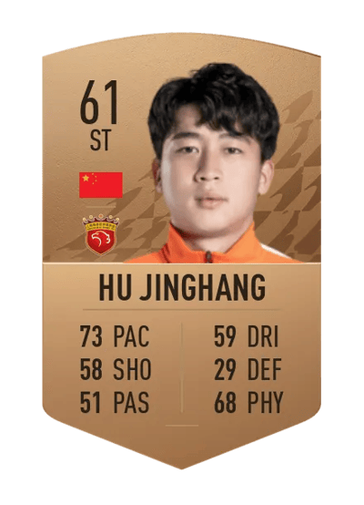 Hu Jinghang Common 61 OVR