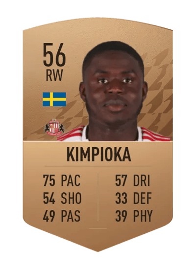 Benjamin Kimpioka Common 56 OVR