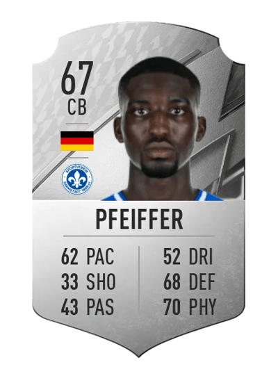 Patric Pfeiffer Rare 67 OVR