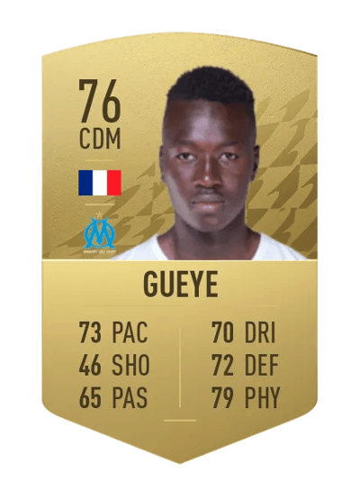 Pape Gueye Common 76 OVR
