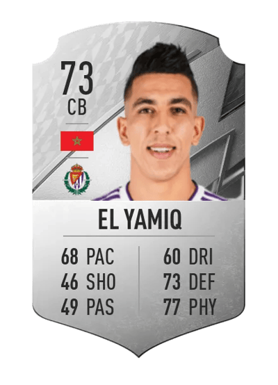 Jawad El Yamiq Rare 73 OVR