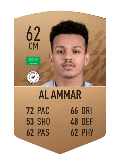 Turki Al Ammar Common 62 OVR