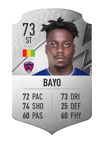 Mohamed Bayo Rare 73 OVR