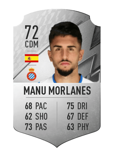 Manu Morlanes Rare 72 OVR