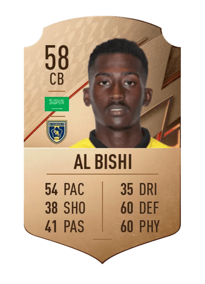 Awn Al Bishi Rare 58 OVR