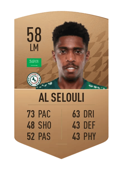 Saad Al Selouli Common 58 OVR