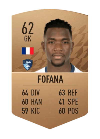 Yahia Fofana Common 62 OVR