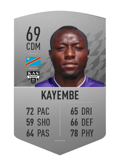Edo Kayembe Common 69 OVR