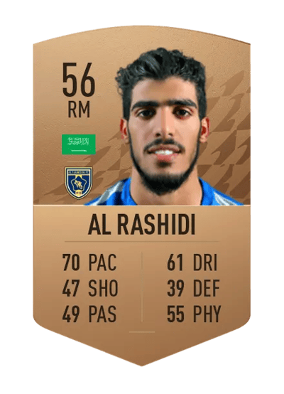 Fahad Al Rashidi Common 56 OVR
