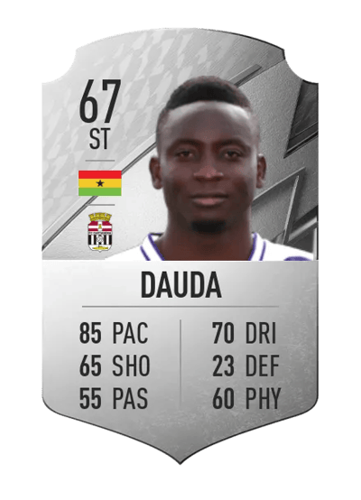 Mohammed Dauda Rare 67 OVR