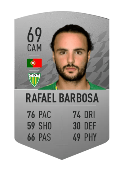 Rafael Barbosa Common 69 OVR