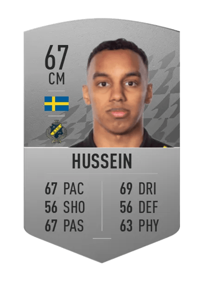 Bilal Hussein Common 67 OVR