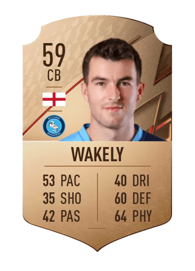 Jack Wakely Rare 59 OVR