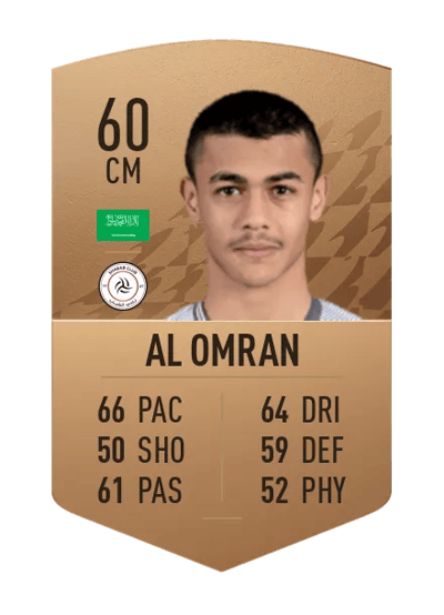 Nasser Al Omran Common 60 OVR
