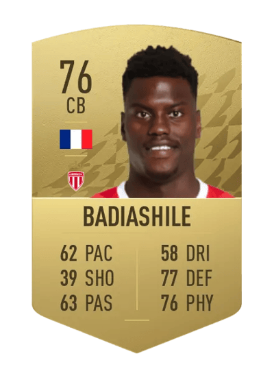 Benoît Badiashile Common 76 OVR