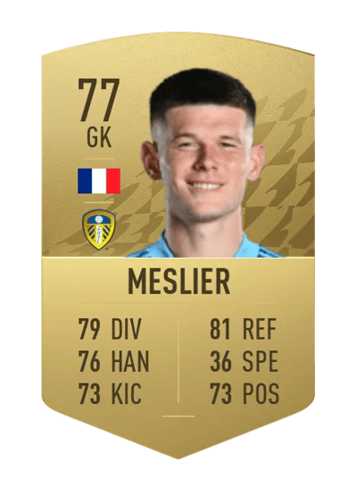 Illan Meslier Common 77 OVR