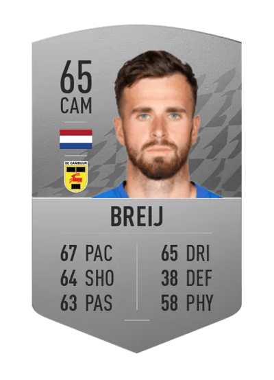 Michael Breij Common 65 OVR