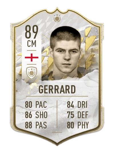 Steven Gerrard Icon 89 OVR