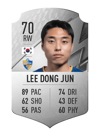Lee Dong Jun Rare 70 OVR