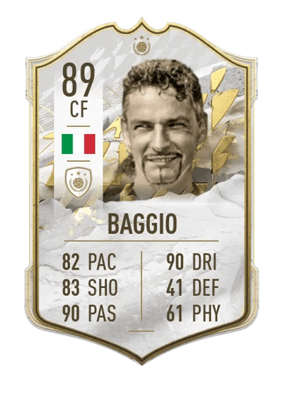 Roberto Baggio Icon 89 OVR