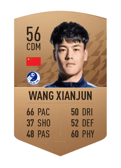 Wang Xianjun Common 56 OVR
