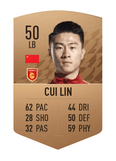 Cui Lin Common 50 OVR