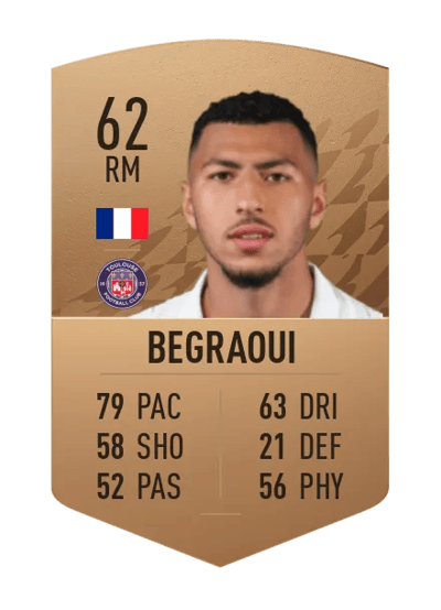 Yanis Begraoui Common 62 OVR