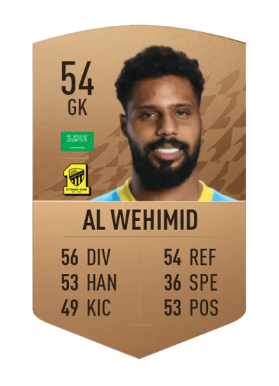Saleh Al Wehimid Common 54 OVR