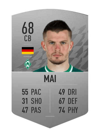 Lars Lukas Mai Common 68 OVR