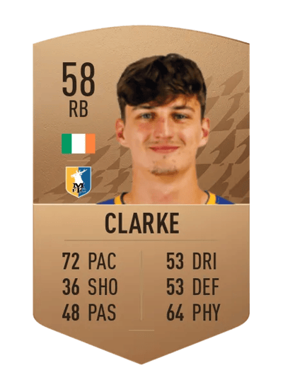James Clarke Common 58 OVR
