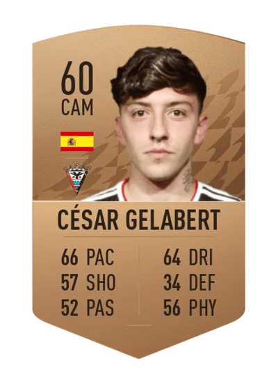 César Gelabert Common 60 OVR