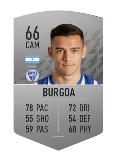 Valentín Burgoa Common 66 OVR