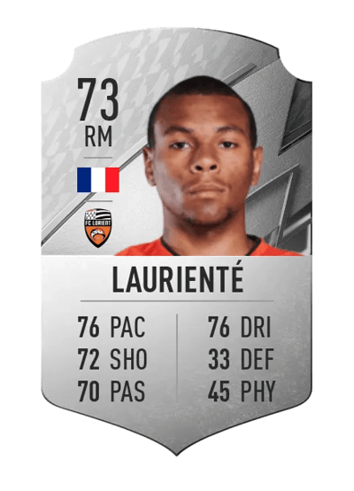 Armand Laurienté Rare 73 OVR