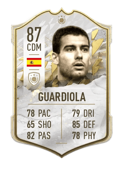 Guardiola Icon 87 OVR