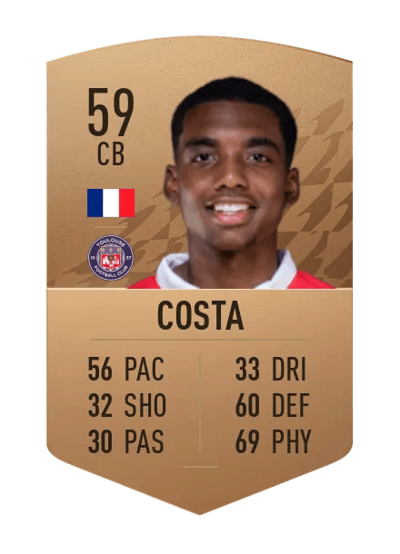 Logan Costa Common 59 OVR