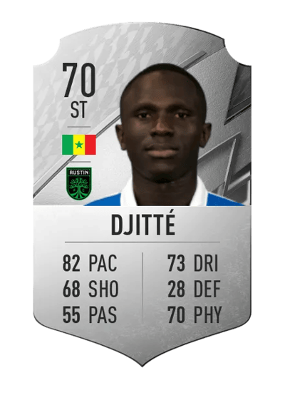 Moussa Djitté Rare 70 OVR