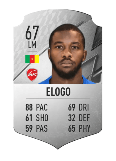 Arsène Elogo Rare 67 OVR
