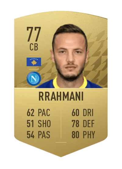 Amir Rrahmani Common 77 OVR
