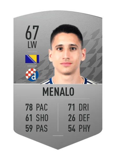 Luka Menalo Common 67 OVR