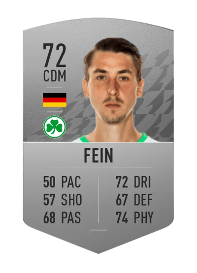 Adrian Fein Common 72 OVR