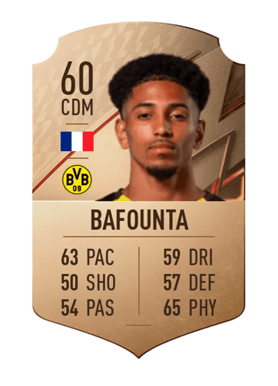 Kamal Bafounta Rare 60 OVR