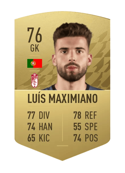 Luís Maximiano Common 76 OVR