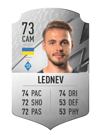 Bogdan Lednev Rare 73 OVR