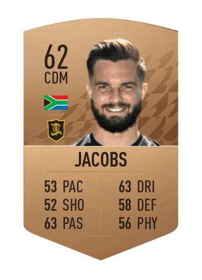 Keaghan Jacobs Common 62 OVR