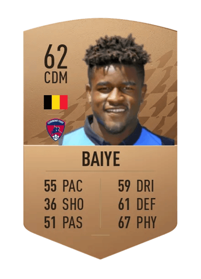 Brandon Baiye Common 62 OVR