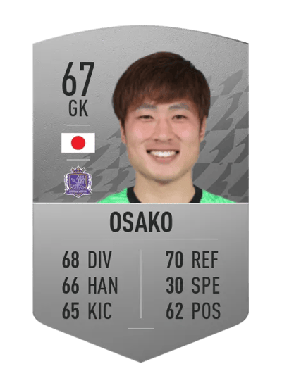 Keisuke Osako Common 67 OVR