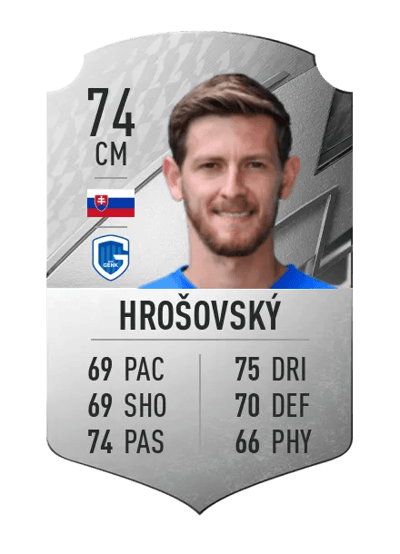 Patrik Hrošovský Rare 74 OVR