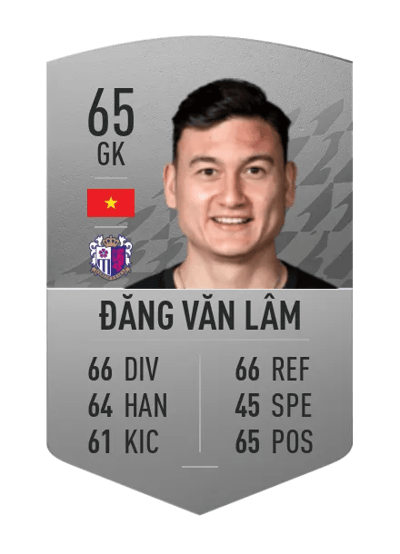 Đăng Văn Lâm Common 65 OVR