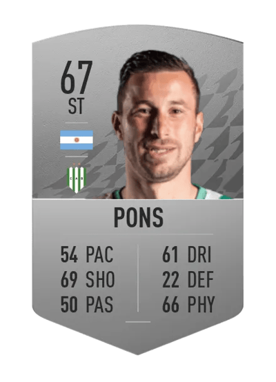 Luciano Pons Common 67 OVR